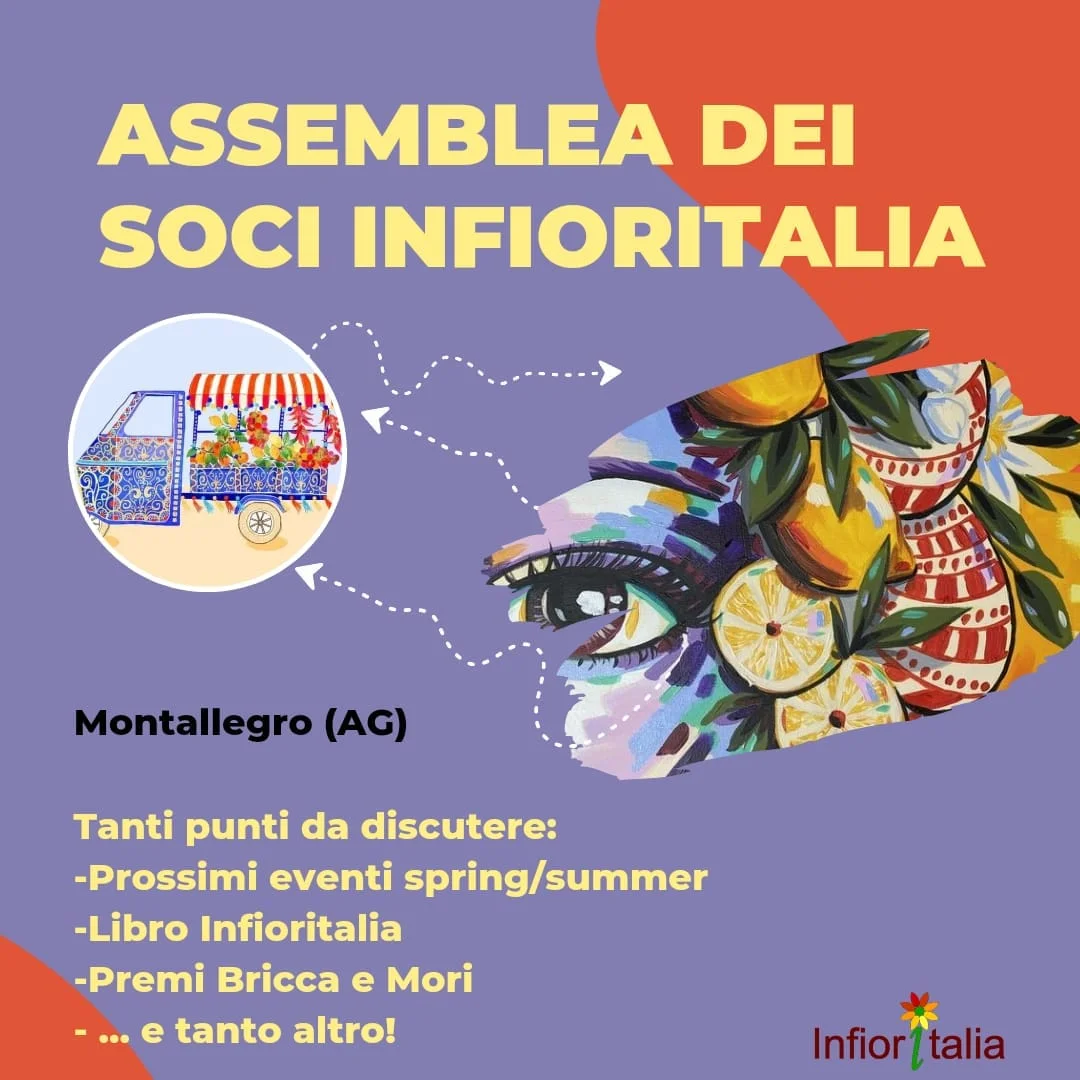 XLI ASSEMBLEA NAZIONALE INFIORITALIA - Montallegro (AG) - 06 aprile 2024