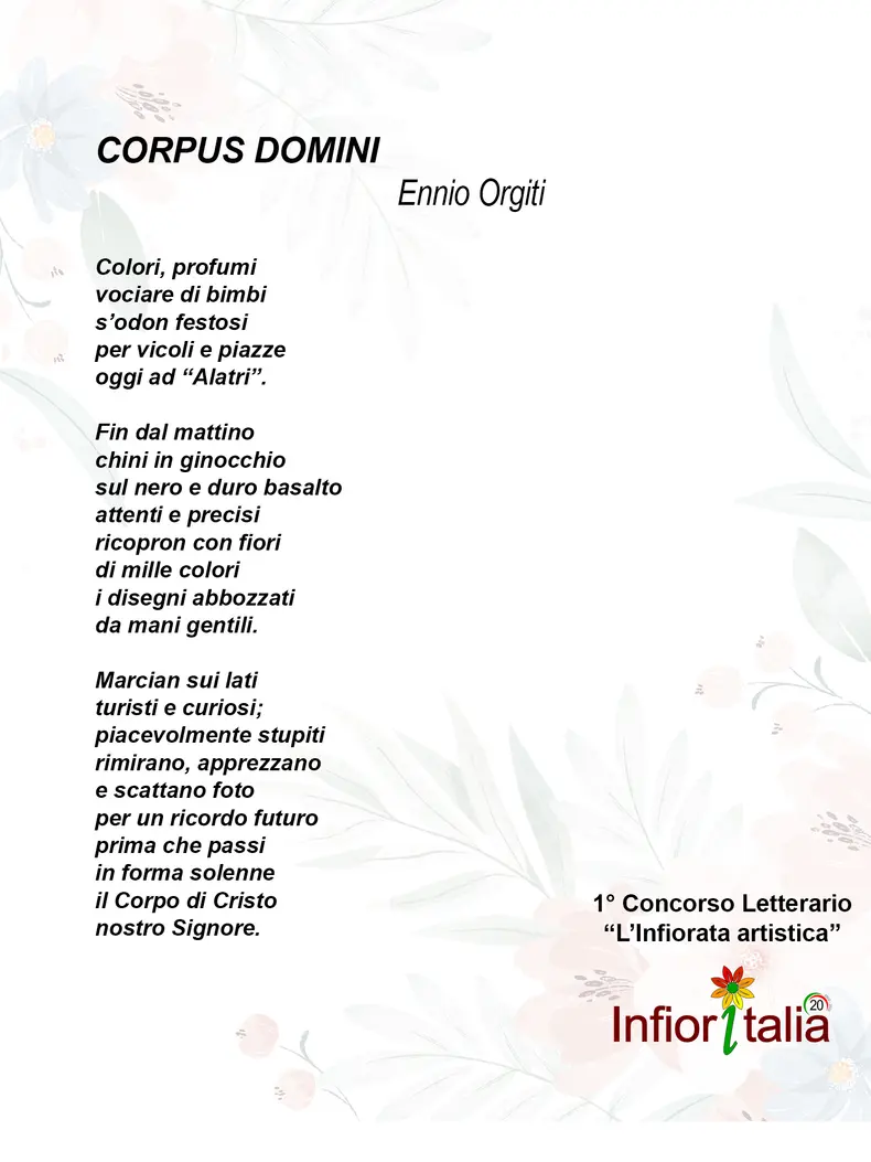 Ennio Orgiti | Corpus Domini