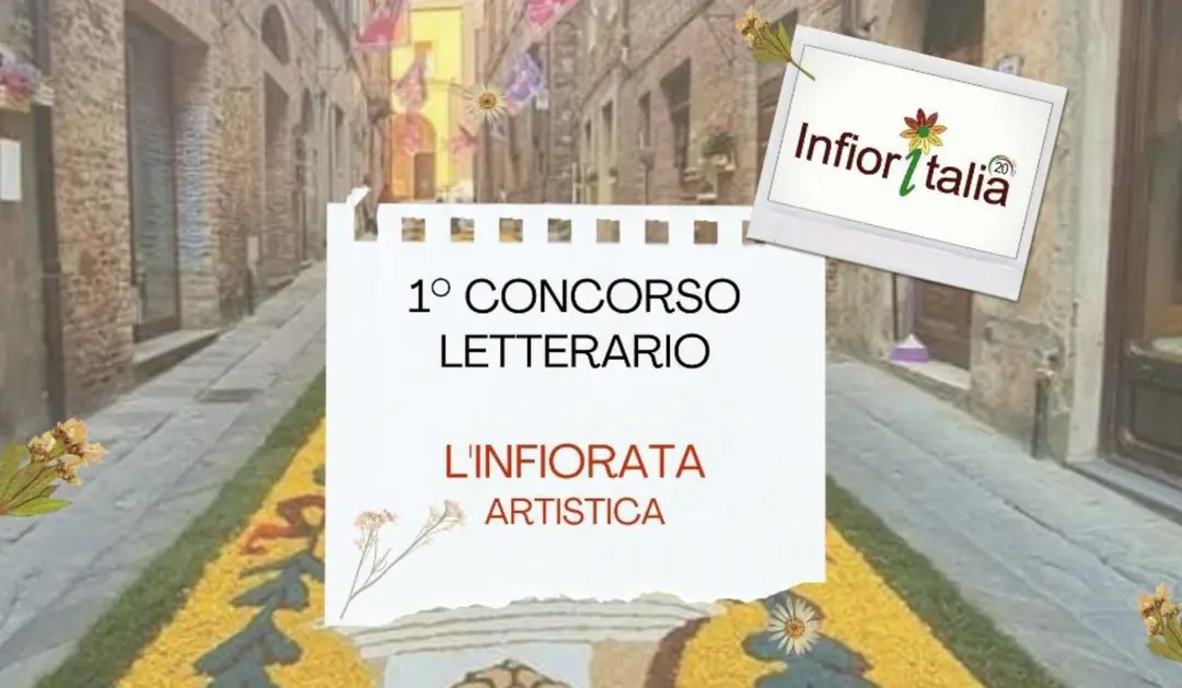 1° CONCORSO LETTERARIO "L'INFIORATA ARTISTICA" - Italia - da gennaio a luglio 2022