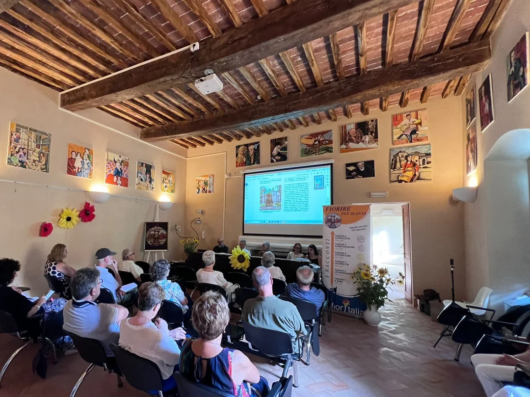 PRESENTAZIONE LIBRO FIORIRE PER 20 ANNI | PACIANO - Paciano (PG) - 6 luglio 2024